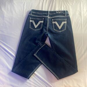 Black Straight Leg Jeans with Classic Style